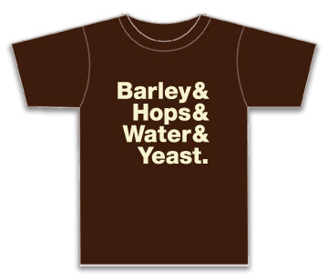 Barley&Hops&Water&Yeast T-Shirt